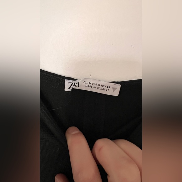 Black Zara Midi Dress - Picture 3 of 3